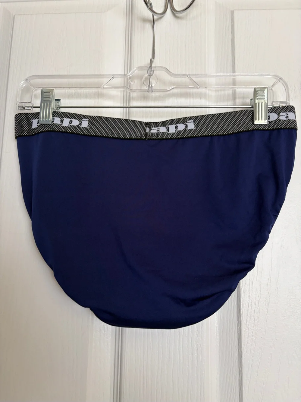 Papi Briefs - Blue  with Black logo band